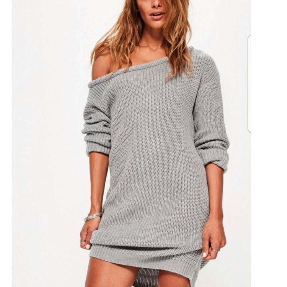 Oversized Off Shoulder Sweater